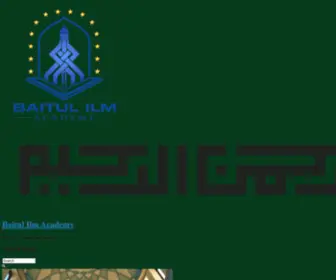 Baitulilm.org(Baitul Ilm Academy) Screenshot
