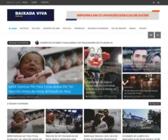 Baixadavivanoticias.com(Baixada) Screenshot