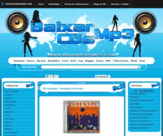 BaixarCDSMP3.com(Baixar cds mp3) Screenshot