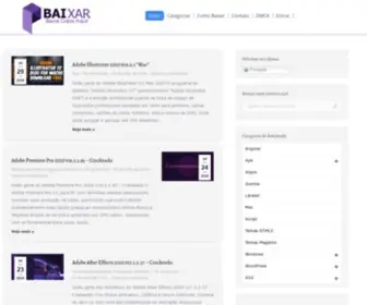 Baixar.xyz(Site para baixar programas grátis) Screenshot