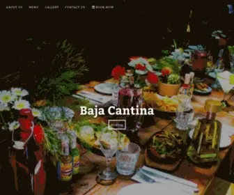 Bajacantina.com.au(Baja Cantina) Screenshot