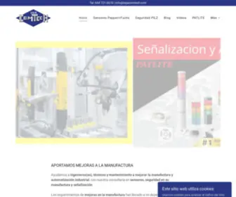 Bajacomtech.com(Sensores, Pepperl Fuchs) Screenshot