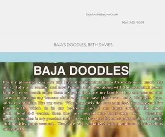 Bajadoodles.com(Breeder of Goldendoodle pups) Screenshot