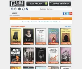 Bajaebooksgratis.com(Pagina nueva 1) Screenshot