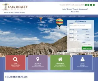 Bajaexec.com(BAJA REALTY) Screenshot