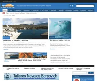 Bajainsider.com(The Original Baja Peninsula Travel and Living Online Magazine) Screenshot