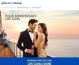 Bajajallianz.com(Buy General Insurance and Life Insurance Plans Online) Screenshot