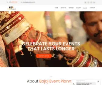 Bajajeventplanner.com(Wedding Planner&Event Management Company in Jaipur) Screenshot