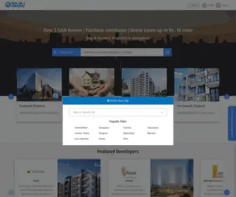 BajajFinserv-Homes-AND-Loans.in(Real estate india) Screenshot