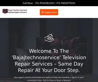 BajajTechnoservice.in(Television Repair Services) Screenshot