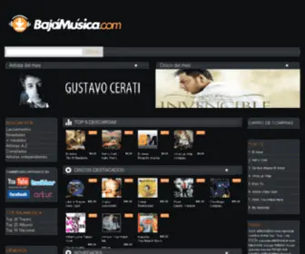 Bajamusica.com(Bajamusica) Screenshot