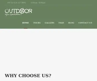 Bajaoutdoor.com(We are a company specialized in nature expeditions) Screenshot