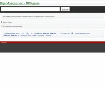 Bajarmusicas.com(Baja) Screenshot