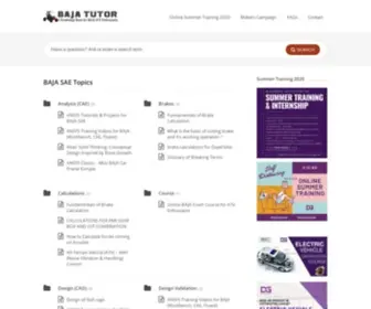 Bajatutor.net(BAJA Tutor) Screenshot