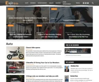 Bajiroo.com(Get Inspiring News and trending stories internationally) Screenshot