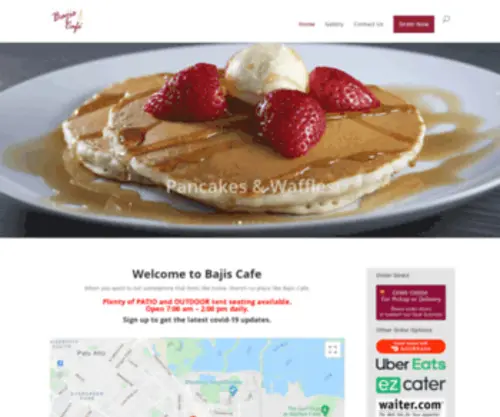 Bajiscafe.com(Bajis Cafe) Screenshot