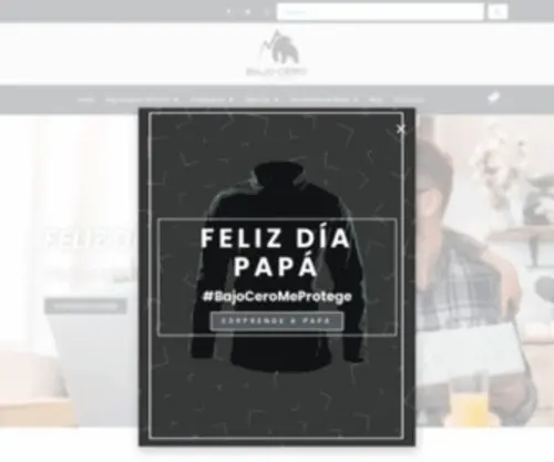 Bajocero.com.co(Ropa Térmica) Screenshot