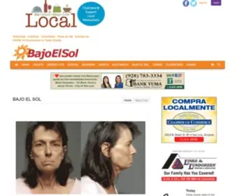 Bajoelsol.com(Bajoelsol) Screenshot