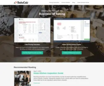 Bakecalc.com(BakeCalc) Screenshot