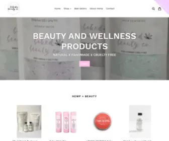 Bakedbeautyco.com(Baked Beauty Co) Screenshot