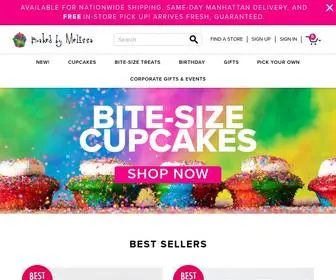 Bakedbymelissa.com(Mini Cupcakes) Screenshot