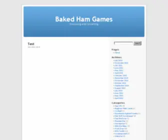 BakedhamGames.net(BakedhamGames) Screenshot