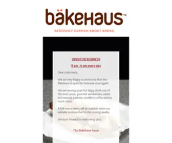 Bakehaus.co.uk(Bakehaus) Screenshot