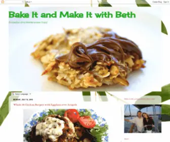 Bakeitmakeitwithbeth.com(My favorite recipes) Screenshot