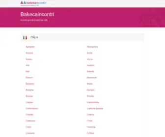 Bakeka.info(Incontri piccanti nella tua città) Screenshot