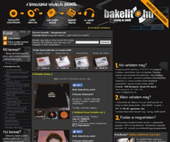 Bakelit.hu(Bakelit) Screenshot