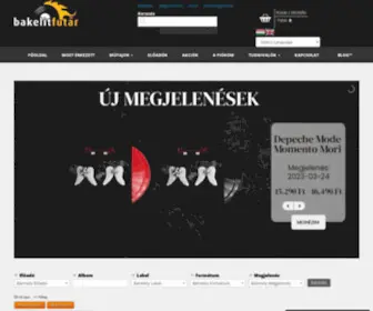 Bakelitfutar.hu(Üdvözöljük) Screenshot