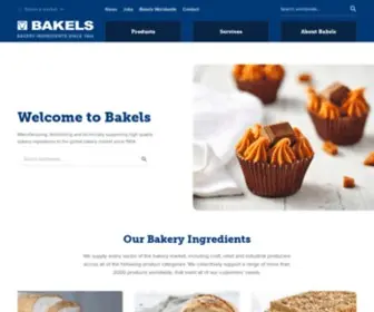 Bakels.com(Bakels Group) Screenshot
