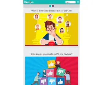 Bakequiz.com(Create your BakeQuiz to find out) Screenshot
