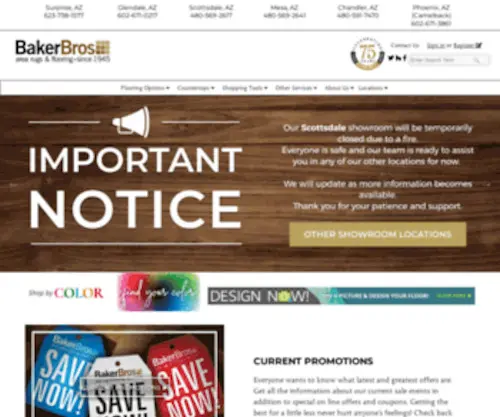 Bakerbros.com(Baker Bros) Screenshot