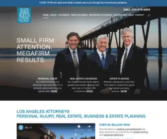 Bakerburtonlundy.com(Full-Service Law Firm) Screenshot