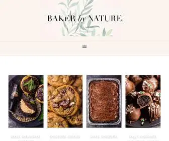 Bakerbynature.com(Baker By Nature) Screenshot