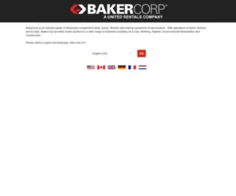 Bakercorp.com(Rental Tanks) Screenshot