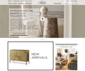 Bakerfurniture.com(Contemporary Furniture for Living) Screenshot