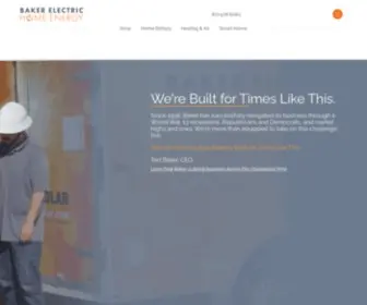 Bakerhomeenergy.com(Best Solar Electric Company) Screenshot