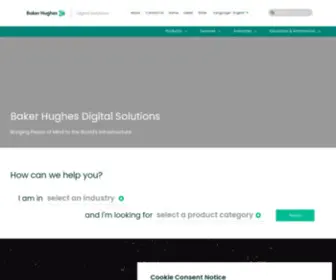 Bakerhughesds.com(Baker Hughes Digital Solutions) Screenshot