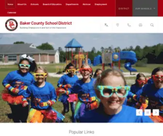 Bakerk12.org(Baker County School District) Screenshot