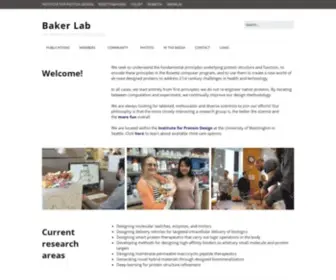 Bakerlab.org(Baker Lab) Screenshot