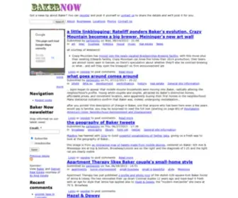 Bakernow.com(Baker Now) Screenshot