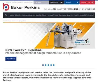 Bakerperkins.com(Baker Perkins) Screenshot