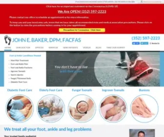 Bakerpodiatry.com(John E) Screenshot