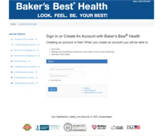 Bakersbesthealthinfo.com(BBH Customer Service) Screenshot