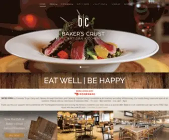 Bakerscrust.com(Baker's Crust Artisan Kitchen) Screenshot