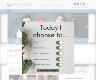 Bakersfieldbehavioral.com(Mental Health Facility) Screenshot