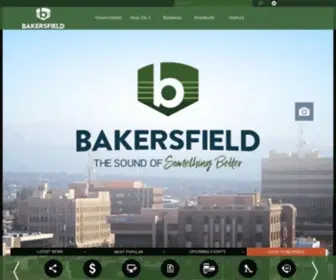 Bakersfieldcity.us(City of Bakersfield) Screenshot