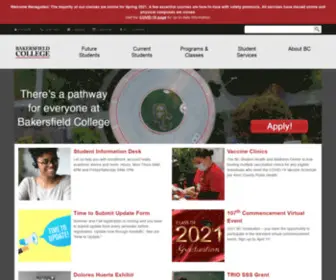 Bakersfieldcollege.com(Bakersfield College) Screenshot